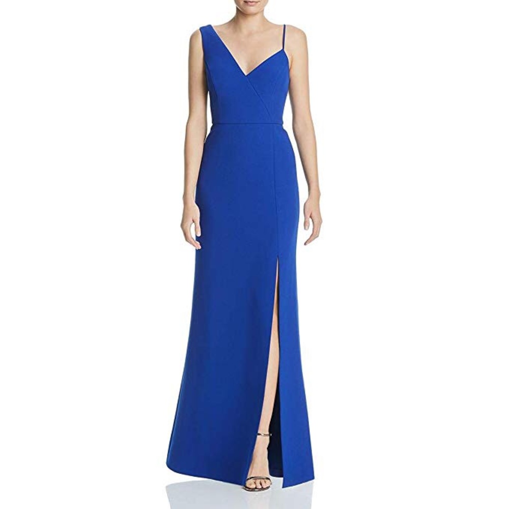 Asymmetrical Bodice Gown BCBGMaxAzria